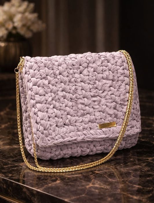 Bolsa Crochê Artesanal