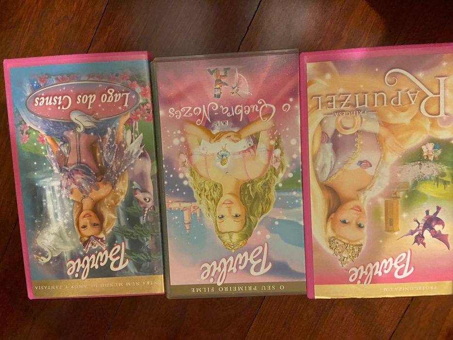 VHS BARBIE (3 filmes)