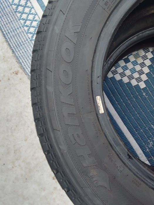 2 Opony zimowe 195/75r16C HANKOOK
