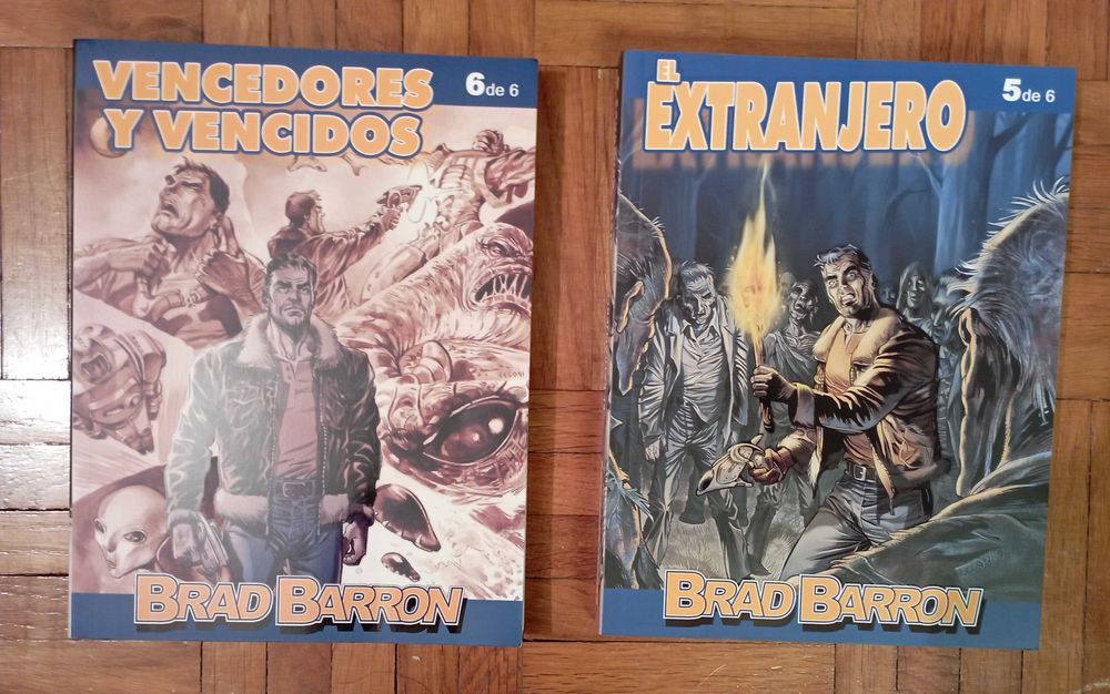 Brad Barron nº 1 a 6 - Mini-série Bonelli completa