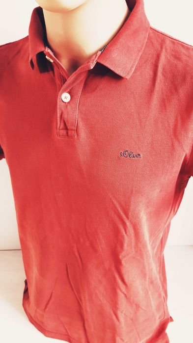 Koszulka polo S.Oliver czerwona