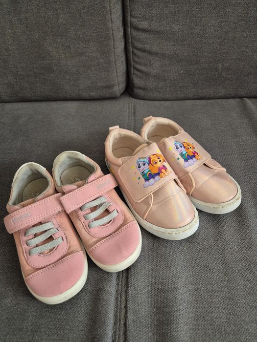 Buty tenisówki na rzep dla dziewczynki 26/27