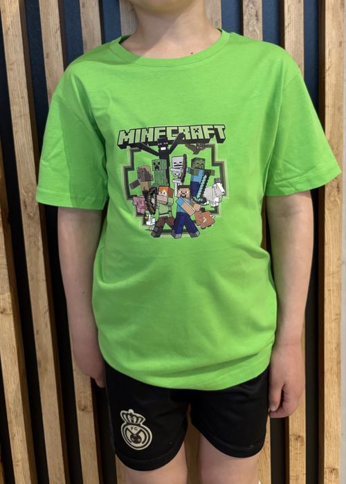 Nowe t-shirty chlopiece Minecraft, roblox, brawl stars, lego 110-140