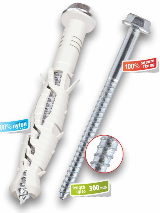 Дюбель з шурупом 12х120 з шестигранною головкою KPR FAST K Wkret-Met