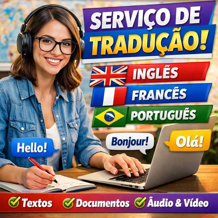 Tradução e Revisão de Texto - FR/EN/PT