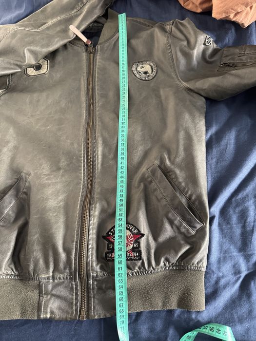 Męska kurtka Bomber Indigo rozmiar S