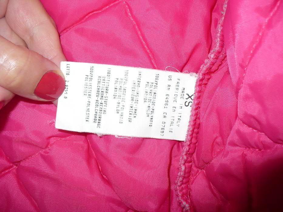 Стеганая куртка United Colors of Benetton на девочку 4-5 лет