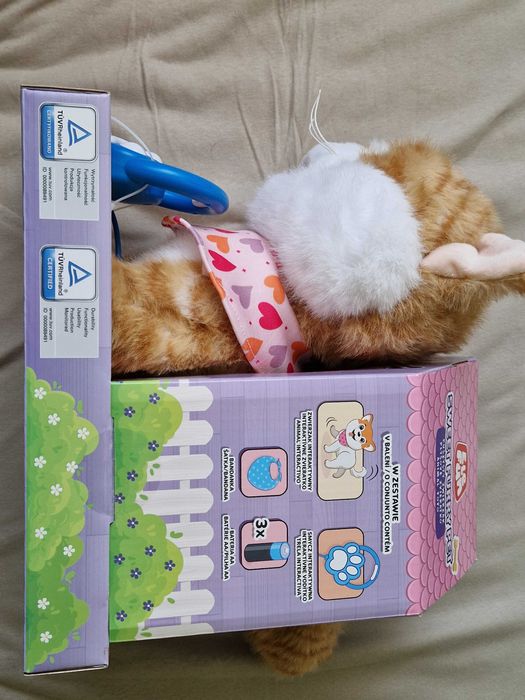 NOWY Elefun Interaktywny Puszysty zwierzak Kotek