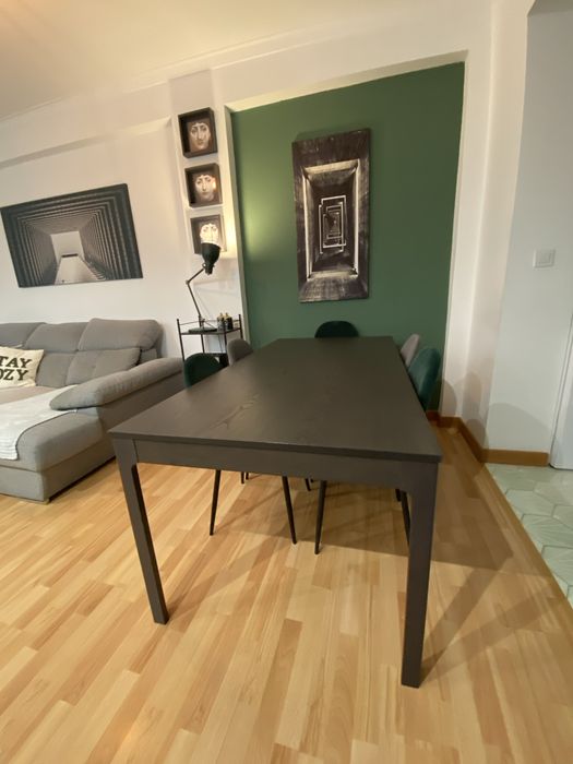 Mesa de jantar extensivel Ikea EKEDALEN