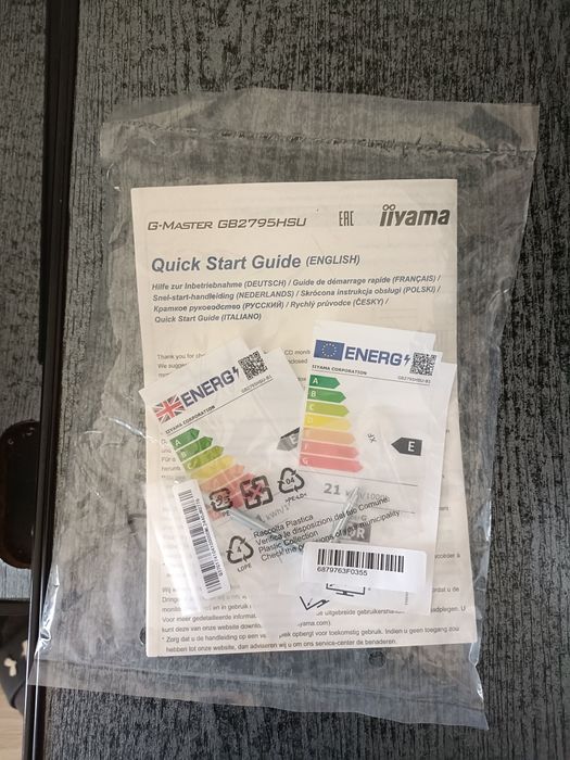 iiyama G-MASTER GB2795HSU-B1 27" 280 Hz 0,2 ms – gwarancja, pudełko