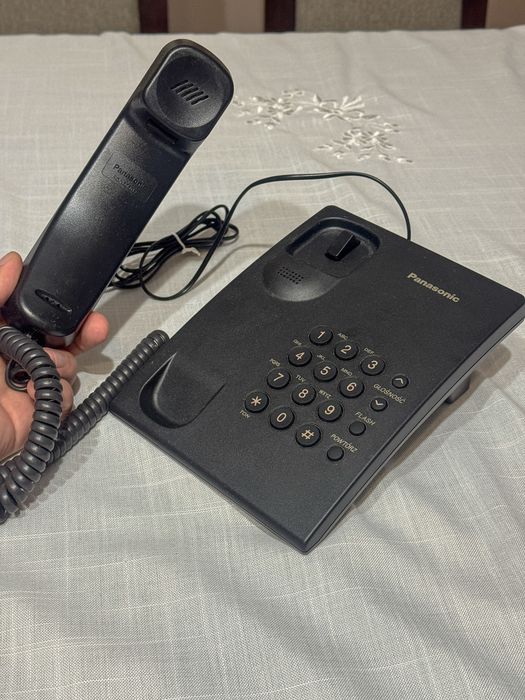 Telefon stacjonarny Panasonic KX-TS500PD