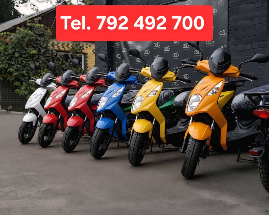 New! Wynajem skuterów 50cc | Rent | apeндa Skuter/scooter