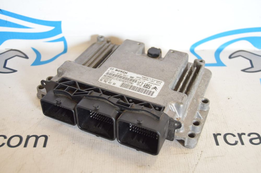 CENTRALINA BOSCH ECU MOTOR ORIGINAL 0281015847 9674245180 9HP 9H06