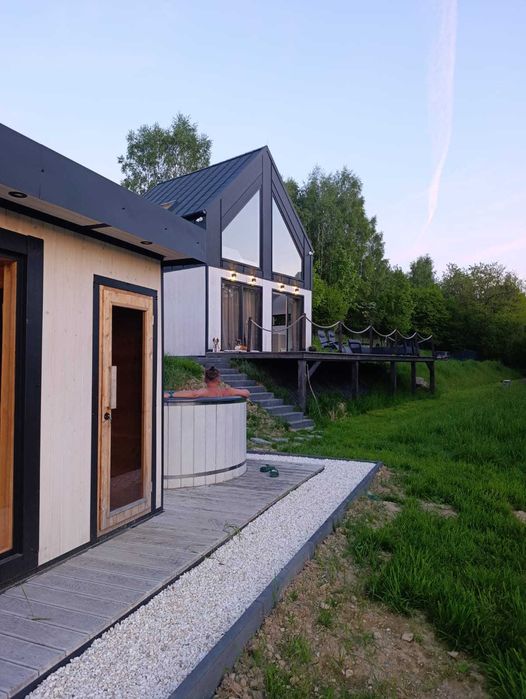 Domek z sauną i balią Lachowice