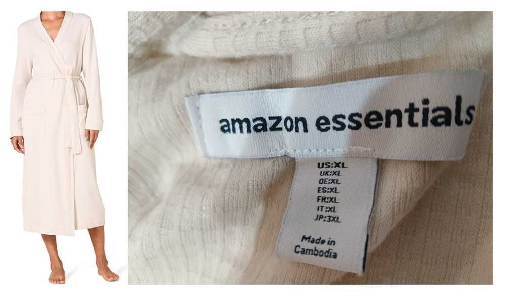 Amazon Roupão comprida branco Tam XL (128)