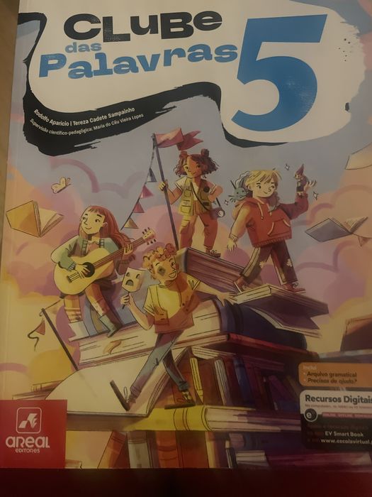 Livro  Portugues Clube das palavras 5 ano