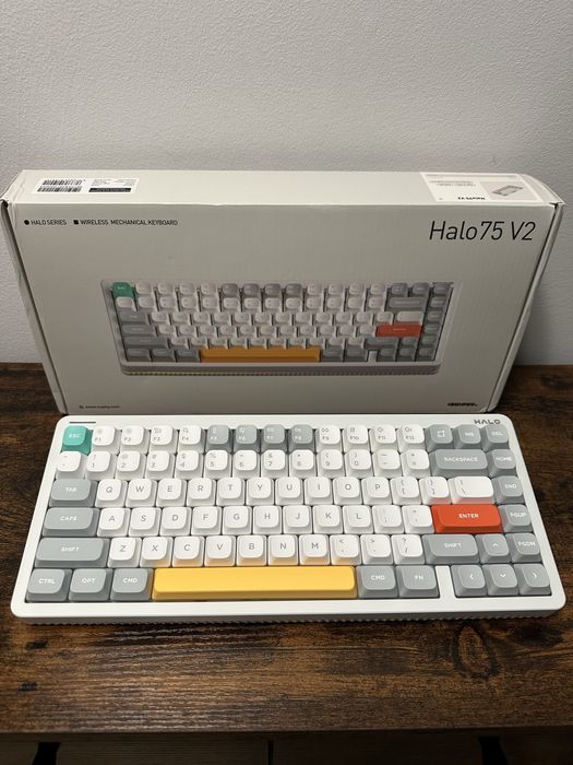 Klawiatura Nuphy Halo75 v2  całkowicie NOWA
