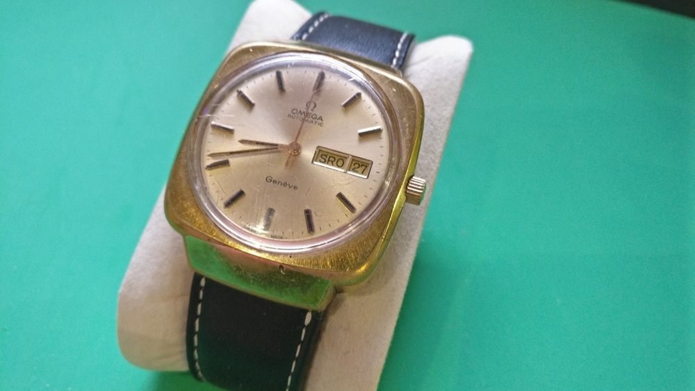 OMEGA Geneve Automat.ref 166.0170.Polski Kalendarz.
