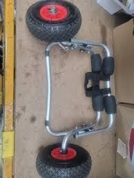 Wozek kajaka uszkodzony