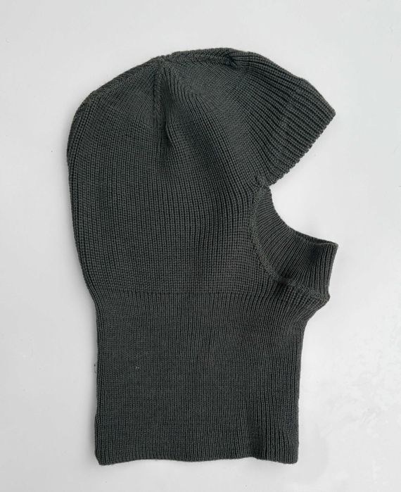 Kominiarka Zielona Wełniana Wełna M Męska Zimowa