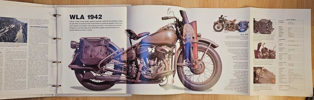 Harley-Davidson colecção motas 1/18, na caixa