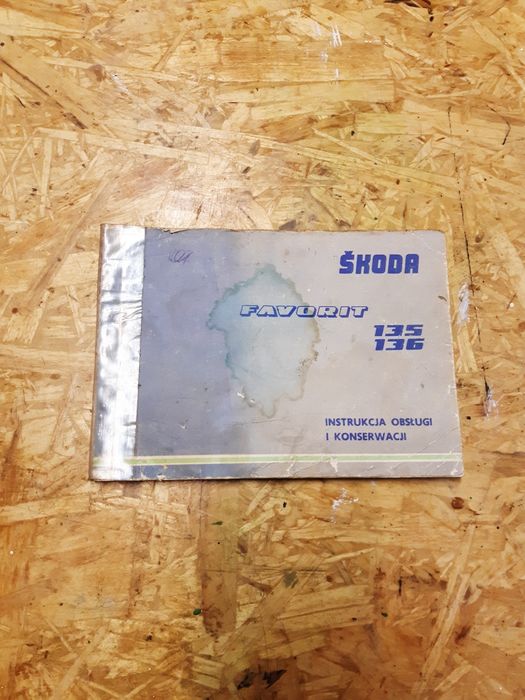 Instrukcja obsługi Skoda Favorit