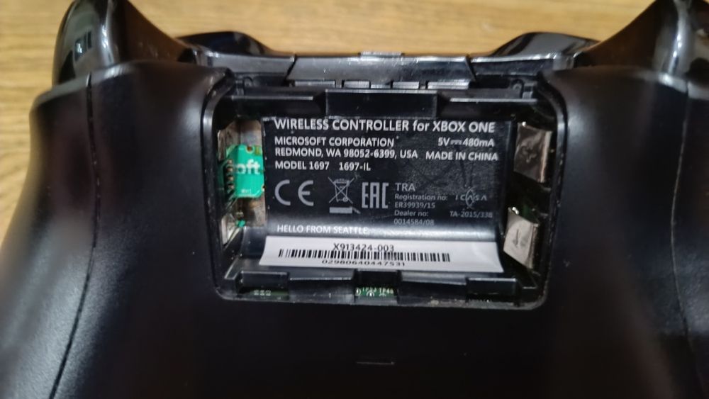 Геймпад Бездротовий Microsoft Xbox One Version 1