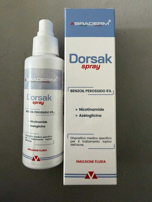 Dorsak spray na trądzik