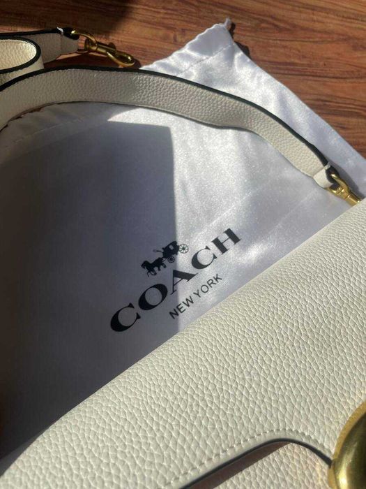 Mala Tabby Coach Branca