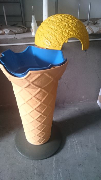 Makiety  reklamowe - lodów  wys.200 cm