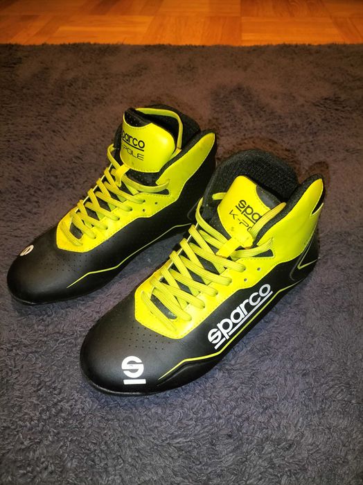 Buty kartingowe sparco zielone