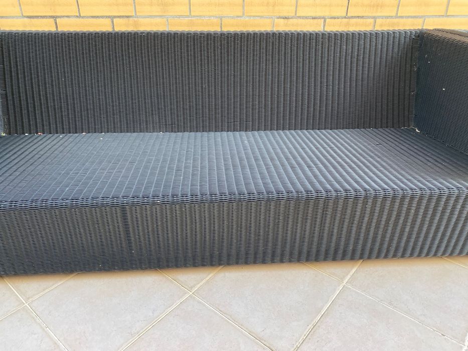 Sofás para exterior Cane-Line com almofadas de assento