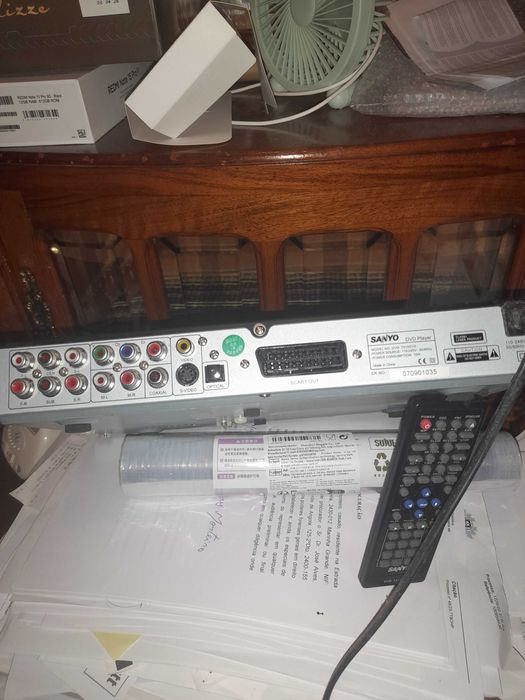 Leitor dvd sanyo