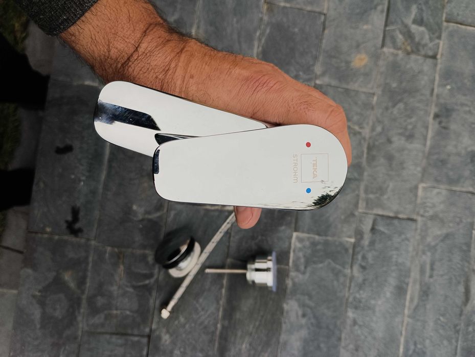 Lavatório casa de banho teka sthorm com torneira