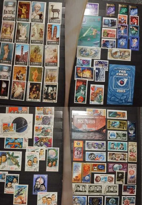 duży klaser ze znaczkami