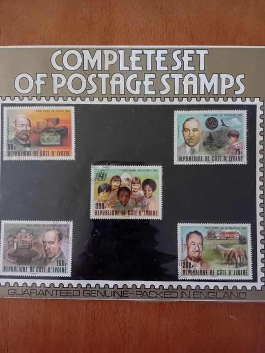 Complete Set Of Postage Stamps