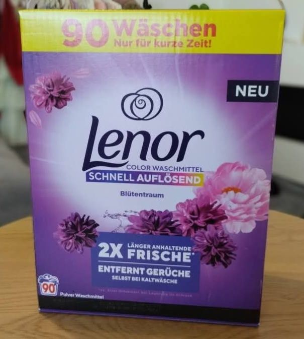 Proszek do prania Lenor kolor 90 p Z niemiec DE