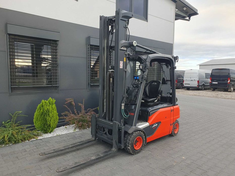 Wózek widłowy LINDE E20PL 2019r Triplex 6.07m Przesuw E18 E16 E25