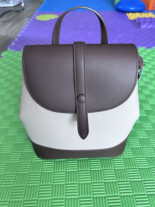 Шкіряний рюкзак сумка