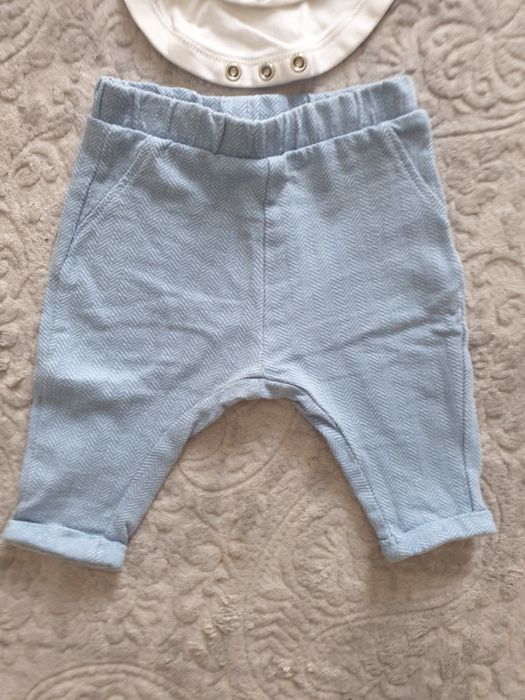 Komplet "garnitur" body z krótkim rękawem + spodnie Cool Club r. 62