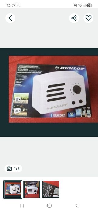 Glosnik bluetooth retro