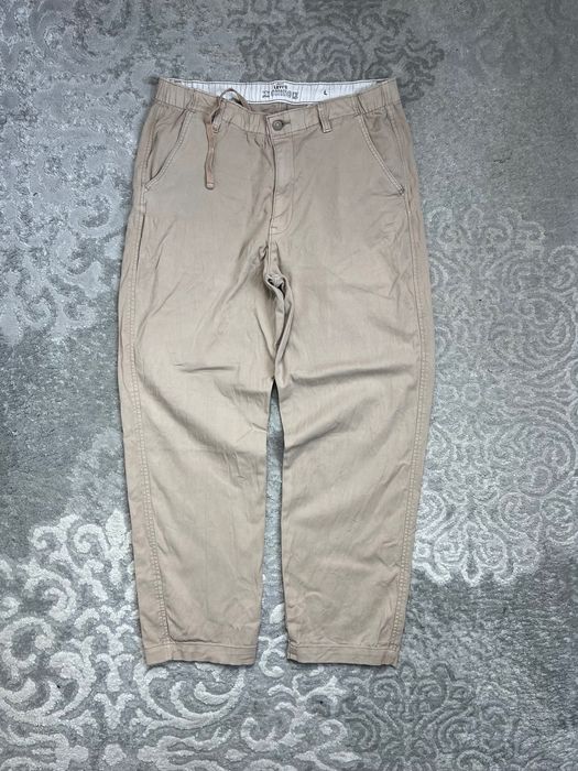 Spodnie Levi’s Strauss Chino Kremowe / Beżowe