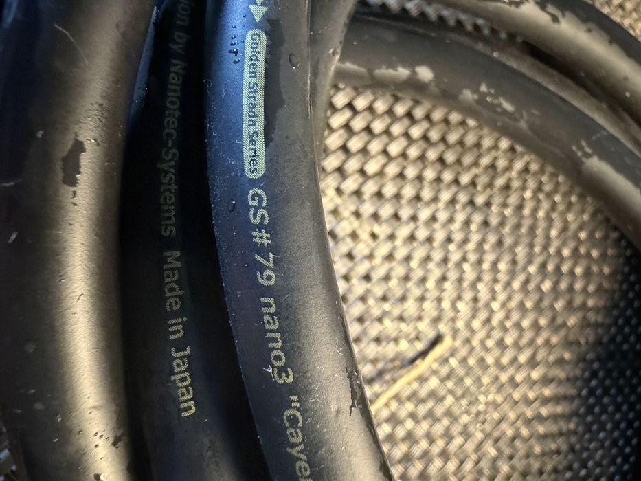 Cabo de colunas :  Nanotech Systems High Sound Quality Terminal Speaker Cable "Cayenne" T Pair