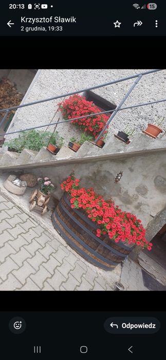 Dębowa beczka po winie 2600l