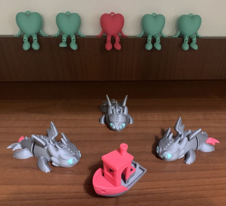 Рухлива іграшка-брелок дракончик Фурія(беззубик)