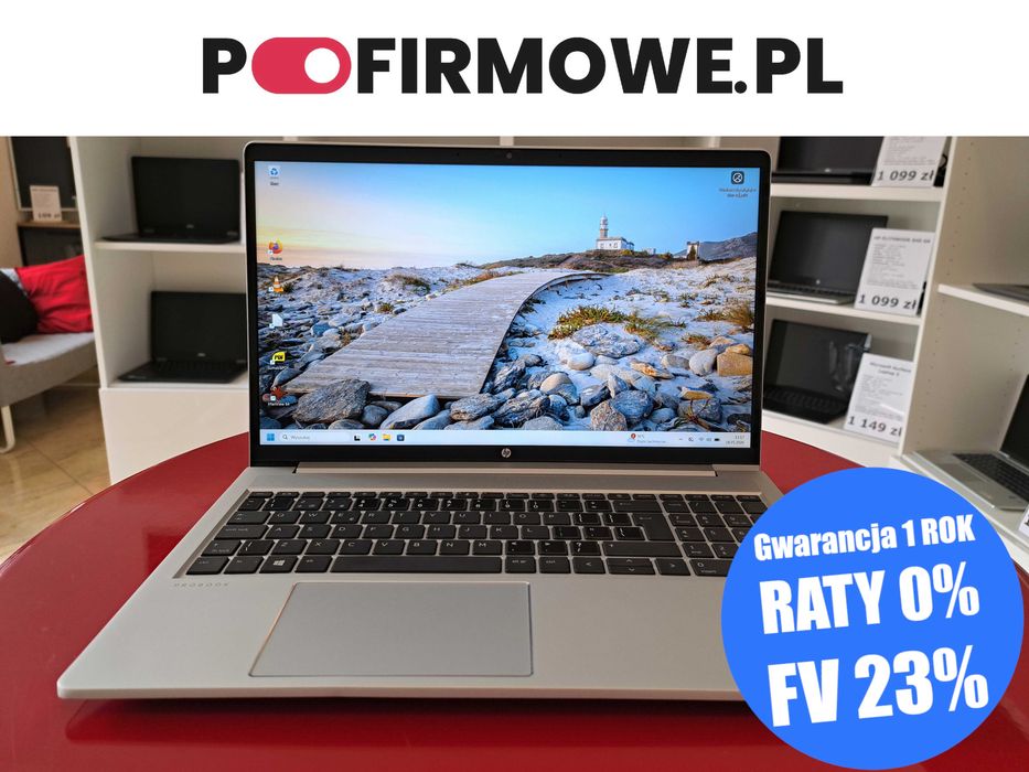 15" Laptop HP ProBook 450 G8 i7-11gen 16GB Win11 512SSD IRIS 2GB FullHD IPS HDMI USB-C Gwarancja 12mc Faktura 23%