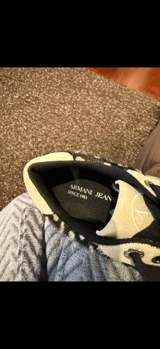 Sapatilhas da marca Armani Jeans