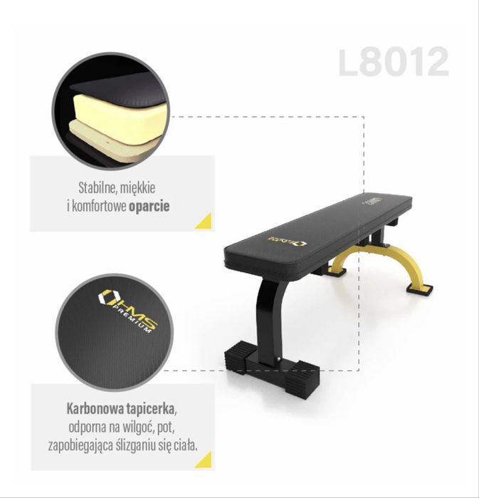 Лавка для упражнений HMS PREMIUM L8012