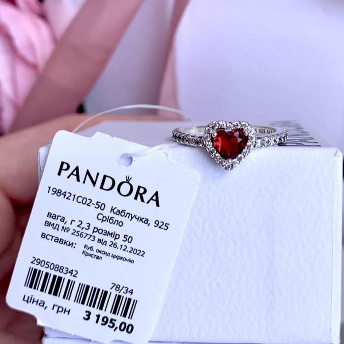 Каблучка Пандора кольцо pandora оригінал нова прикраса