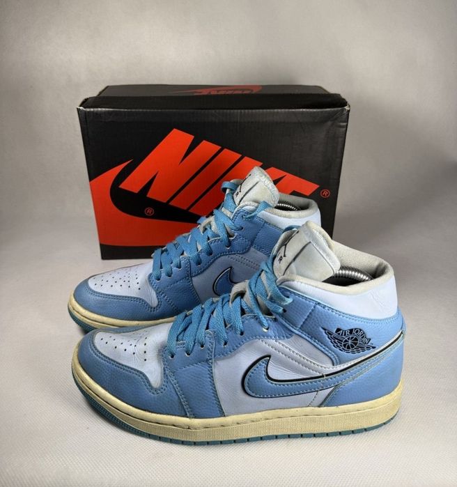 Niebieskie buty Nike Jordan